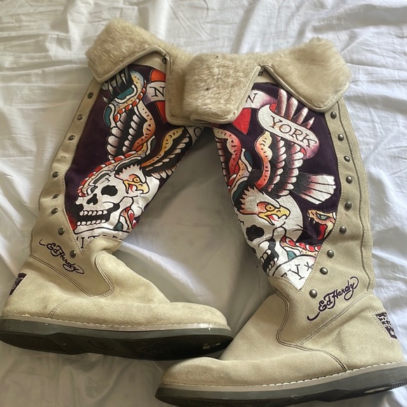 Ed Hardy Shoes - Ed hardy winter boots
